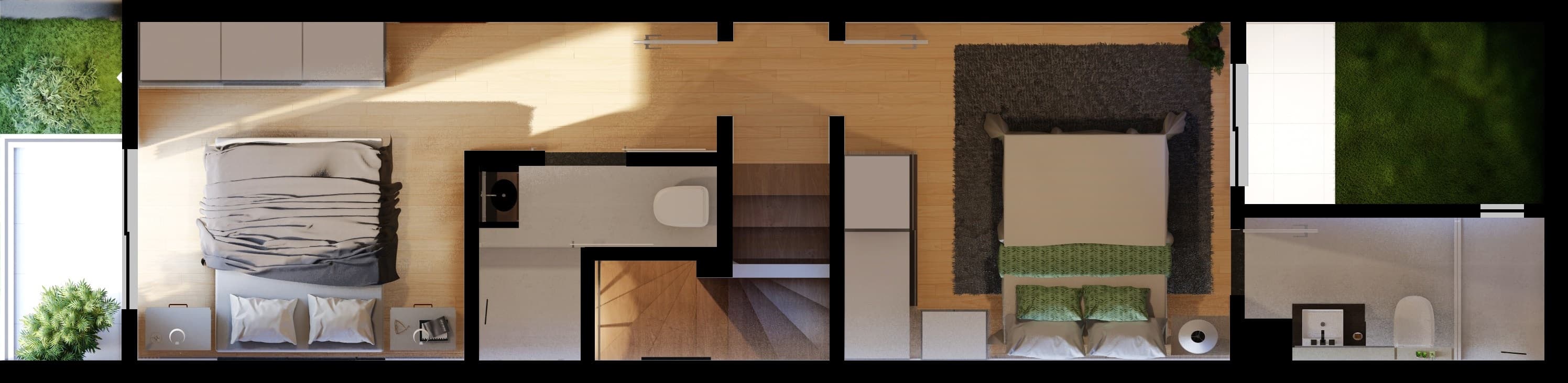 Planta baixa — 1º andar